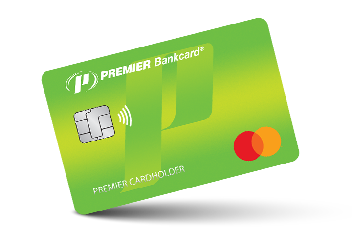 lime green credit card